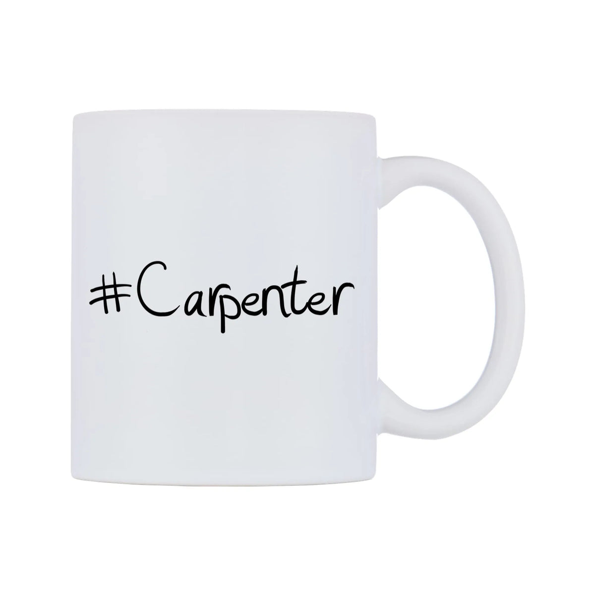 Carpenter Mug — mug, left side, on a white background