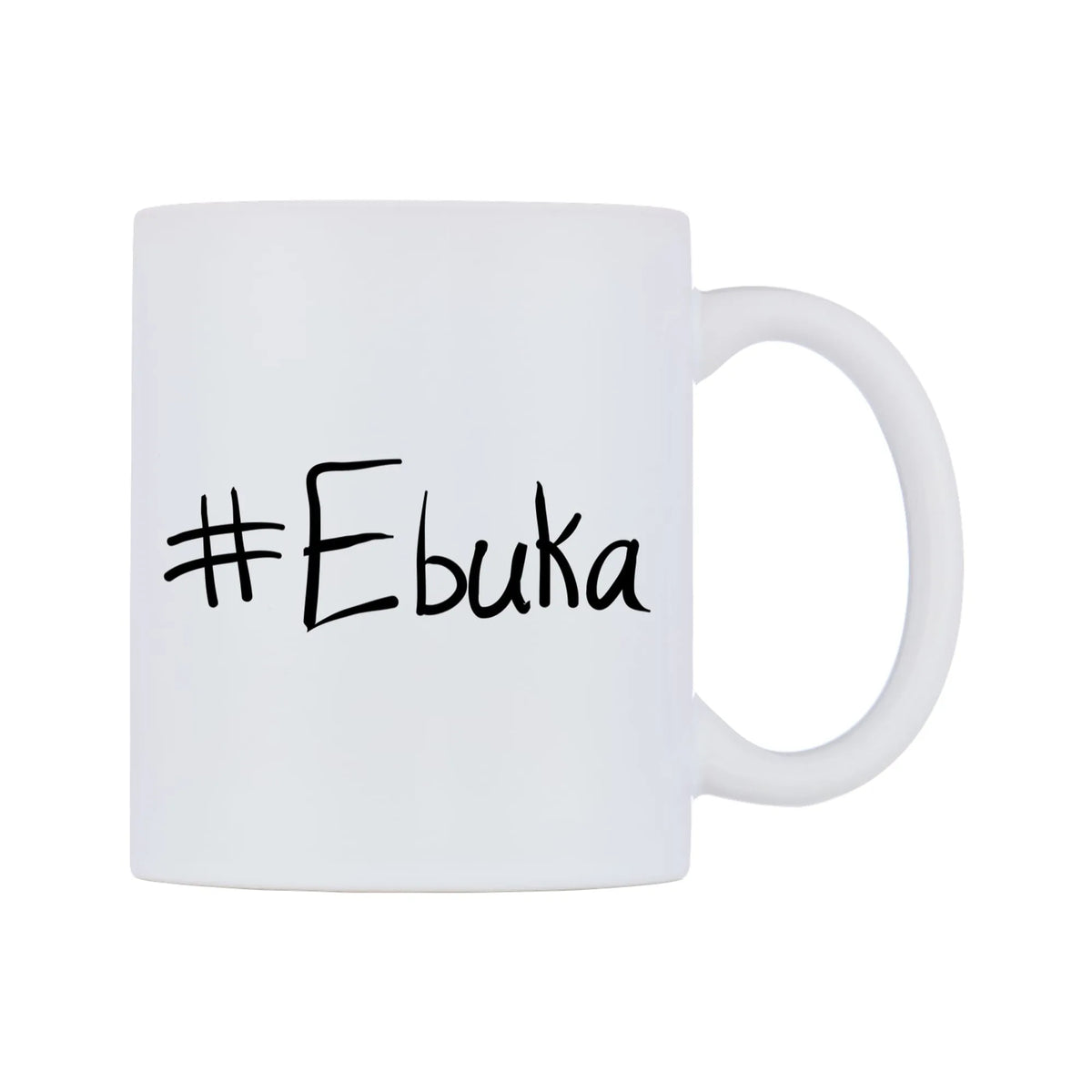 Ebuka Mug — mug, left side, on a white background
