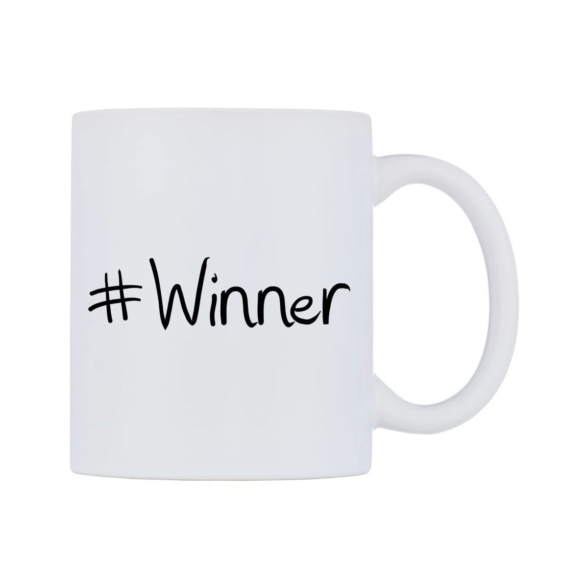 Winner Mug — mug, left side, on a white background