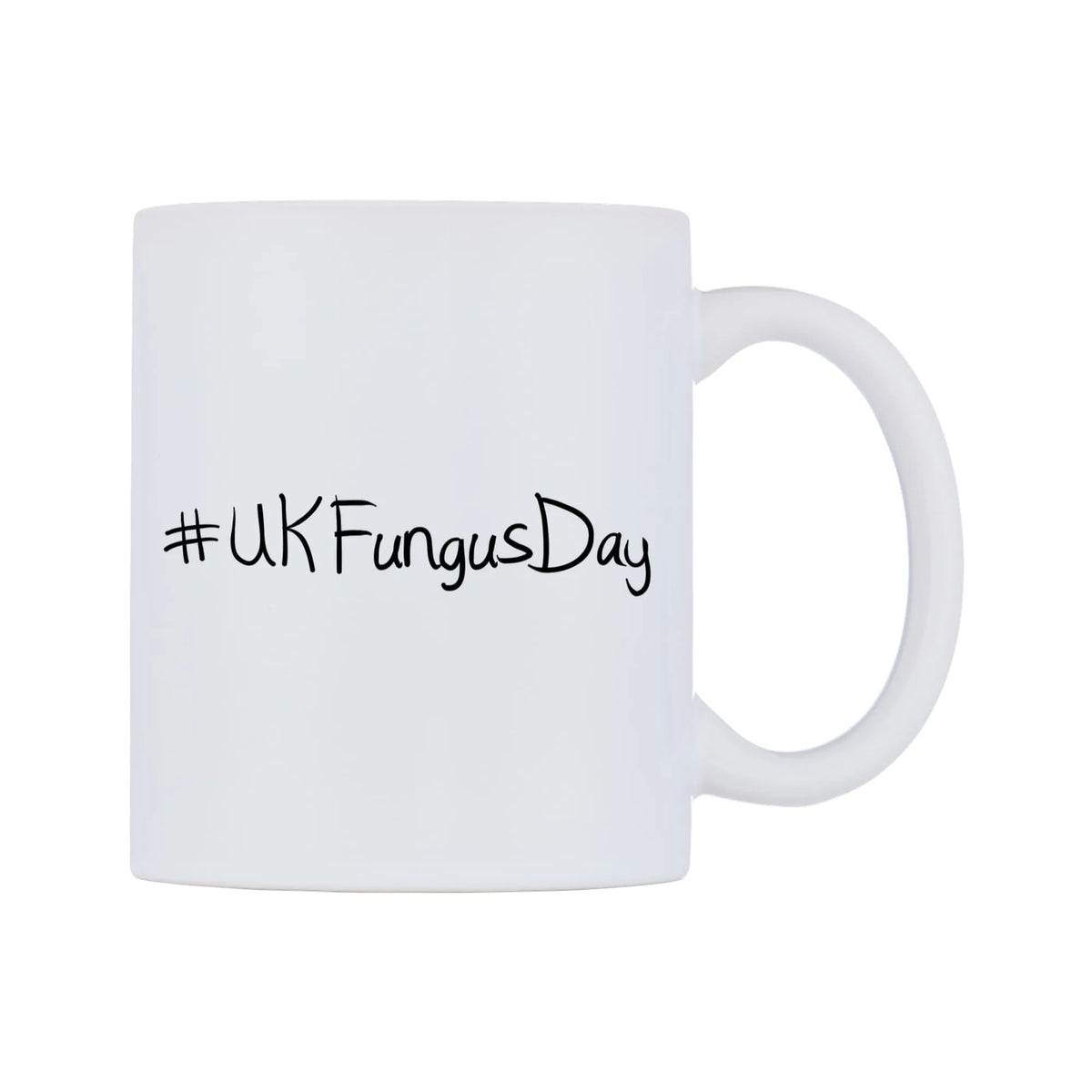 UKFungusDay Mug — mug, left side, on a white background