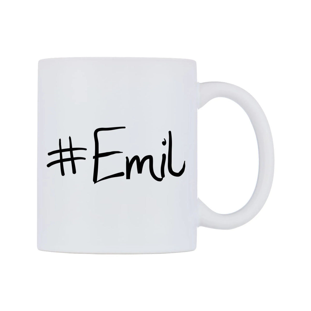 Emil Mug — mug, left side, on a white background
