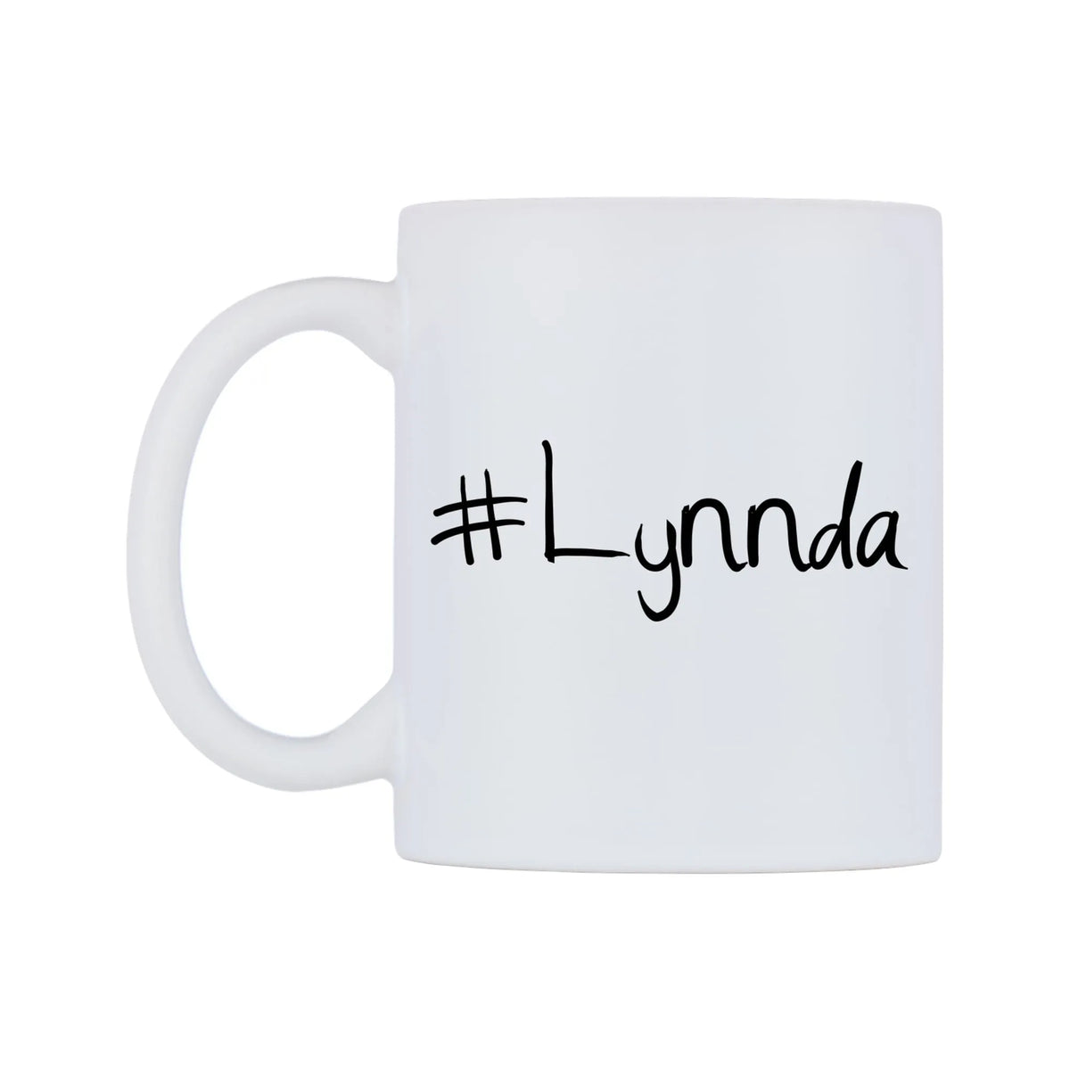 Lynnda Mug — mug, right side, on a white background