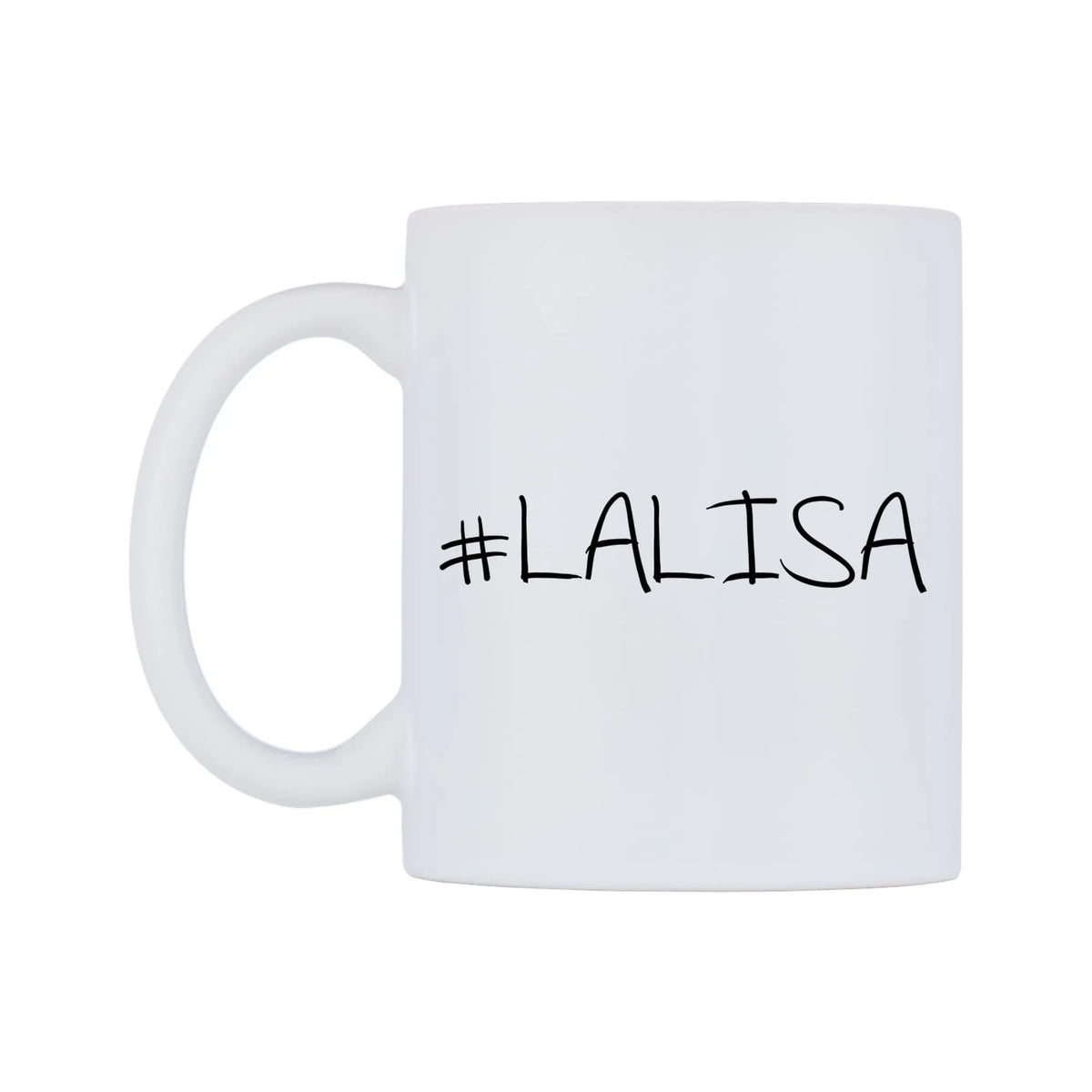 LALISA Mug — mug, right side, on a white background