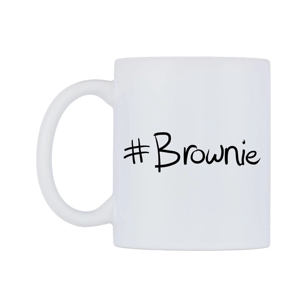 Brownie Mug — mug, right side, on a white background