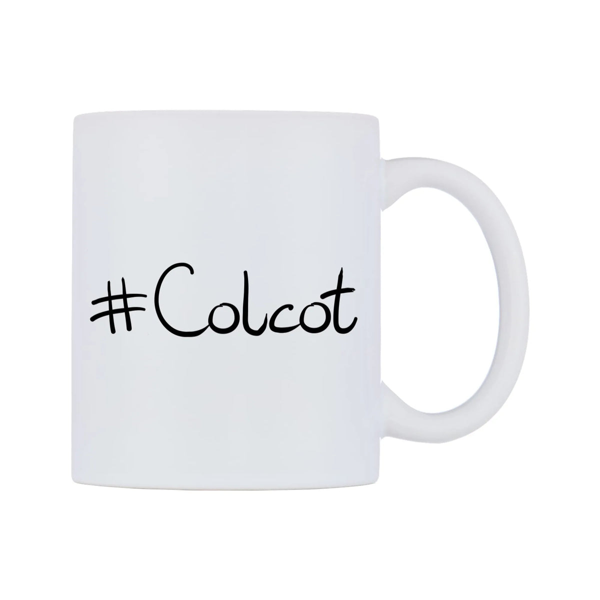Colcot Mug — mug, left side, on a white background