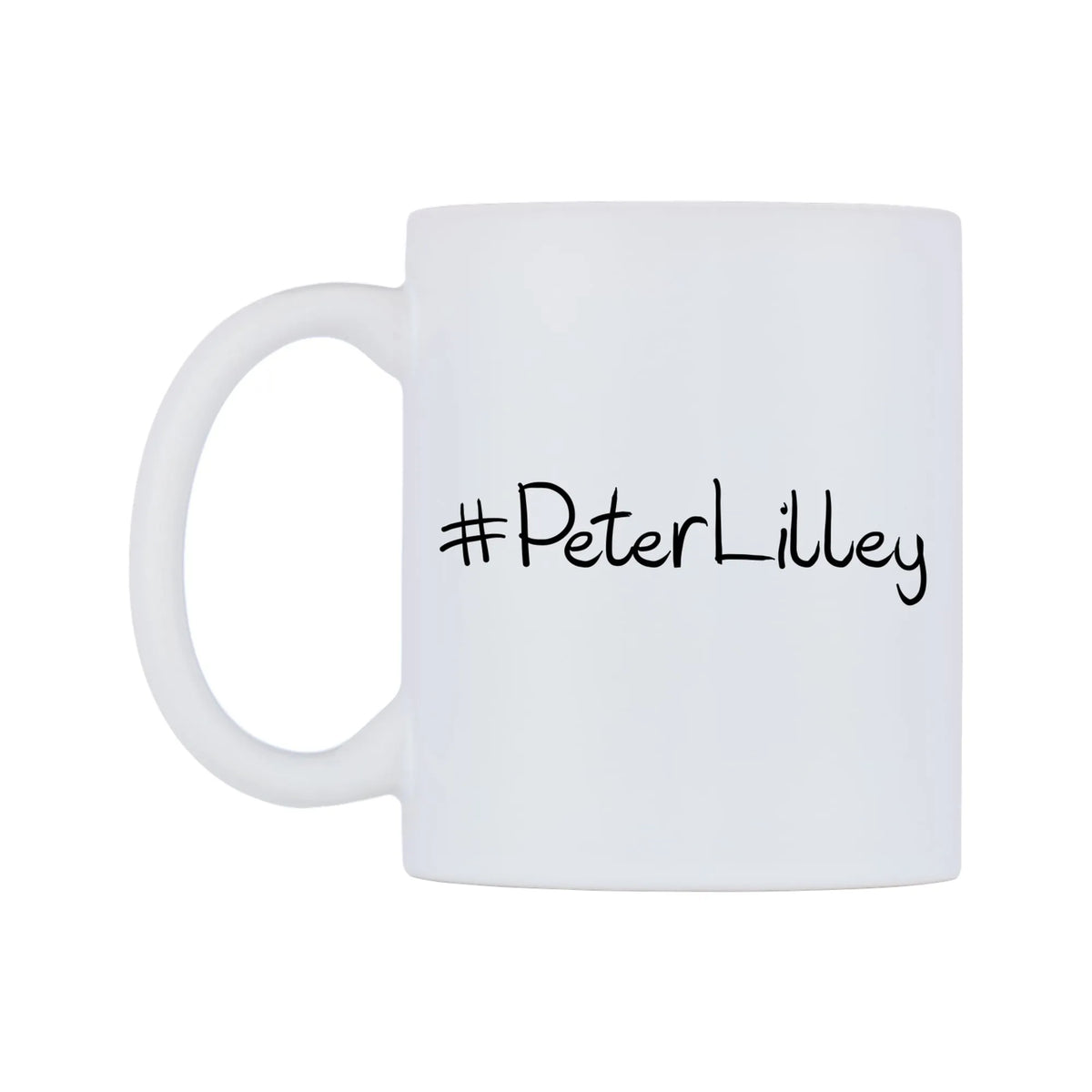 PeterLilley Mug — mug, right side, on a white background