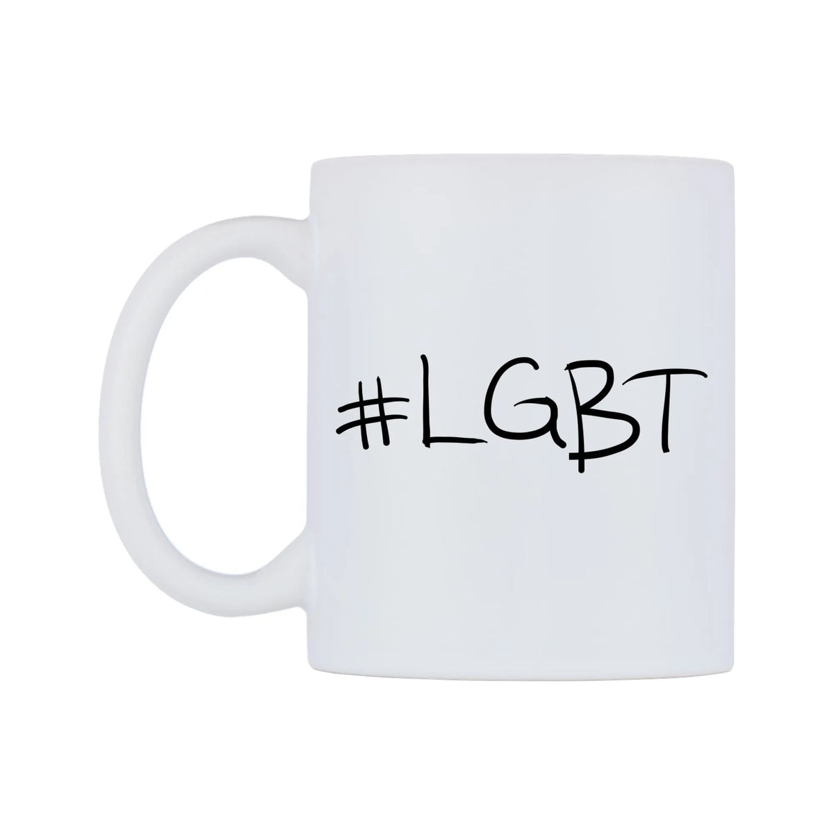 LGBT Mug — mug, right side, on a white background