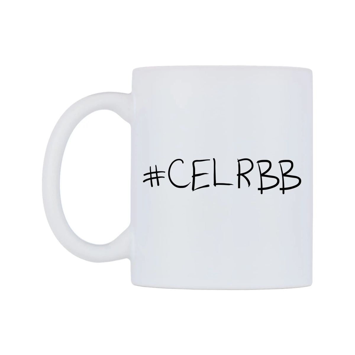 CELRBB Mug — mug, right side, on a white background