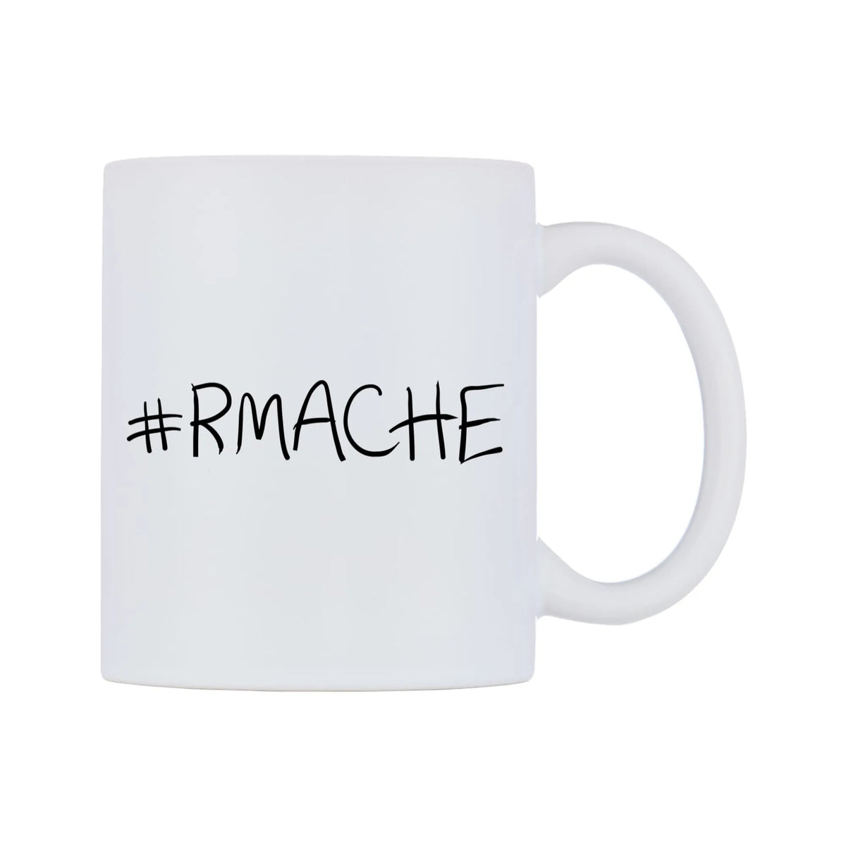 RMACHE Mug — mug, left side, on a white background