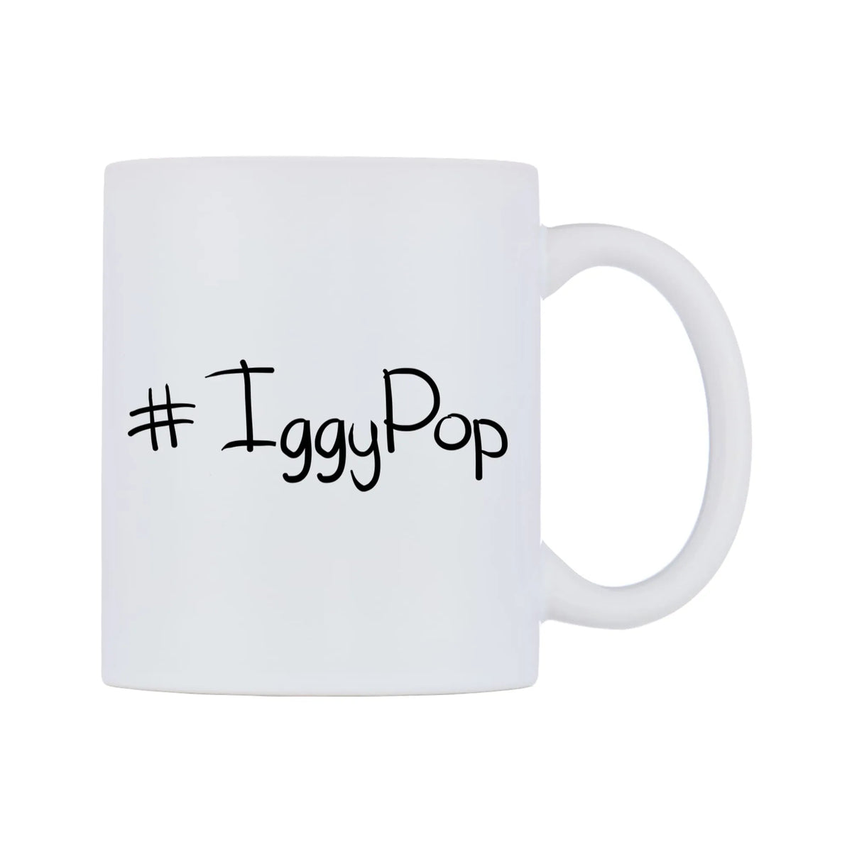 IggyPop Mug — mug, left side, on a white background