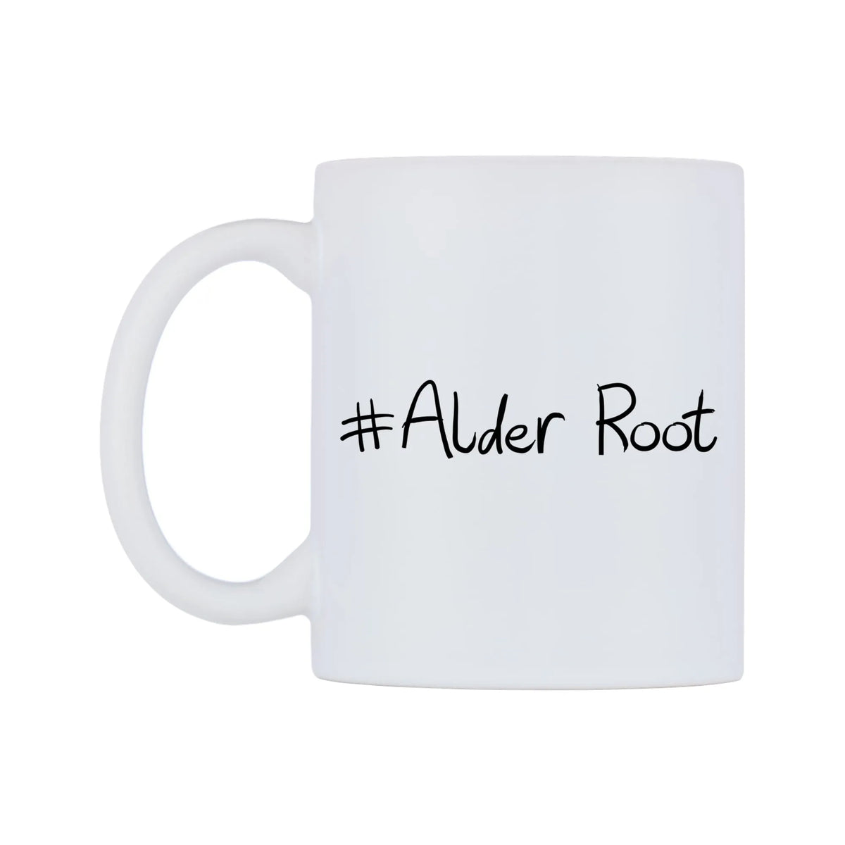 Alder Root Mug — mug, right side, on a white background