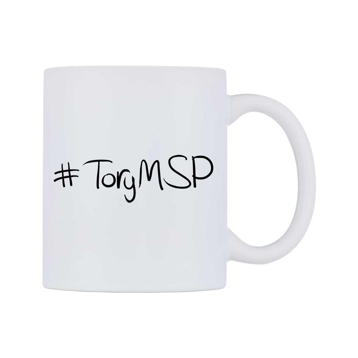 ToryMSP Mug — mug, left side, on a white background
