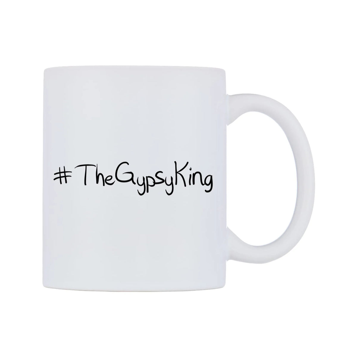 TheGypsyKing Mug — mug, left side, on a white background