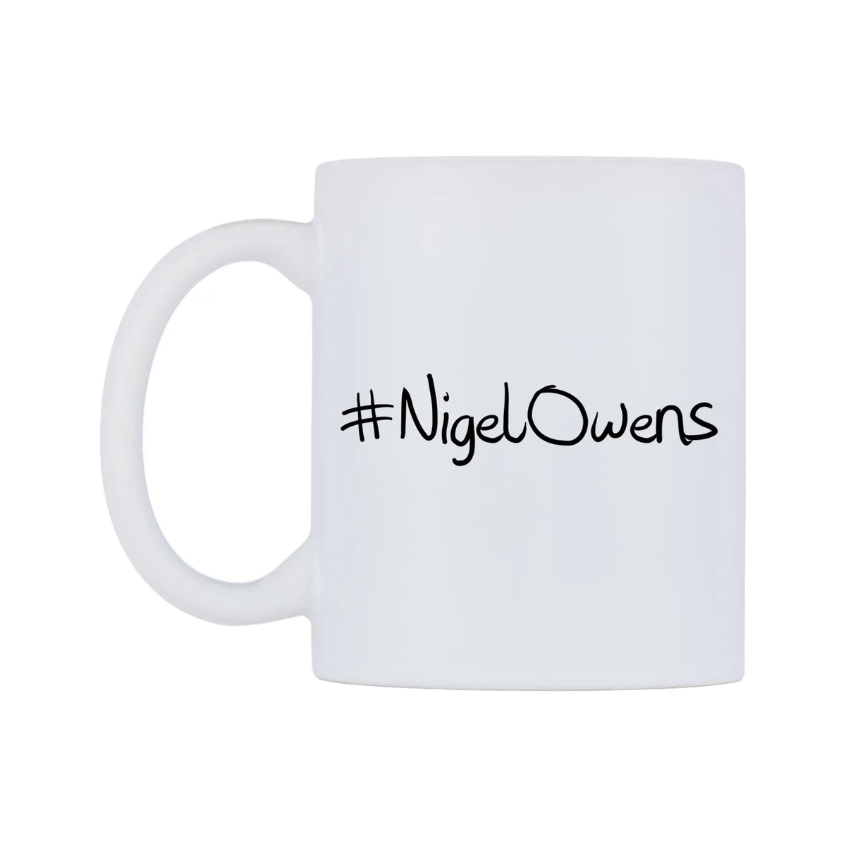 NigelOwens Mug — mug, right side, on a white background
