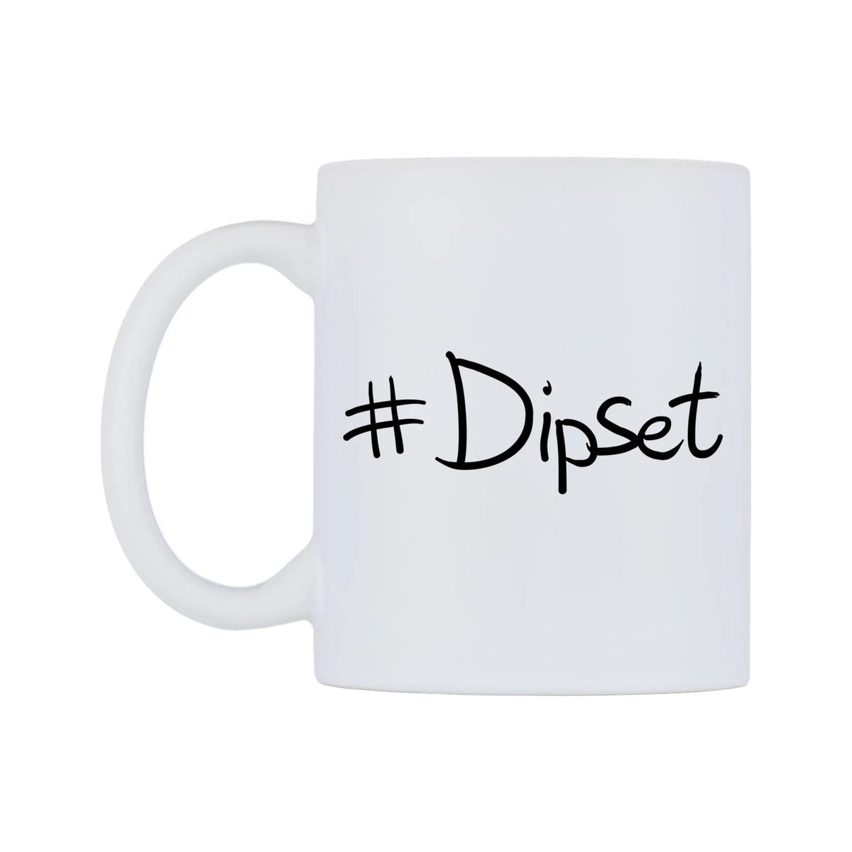 Dipset Mug — mug, right side, on a white background
