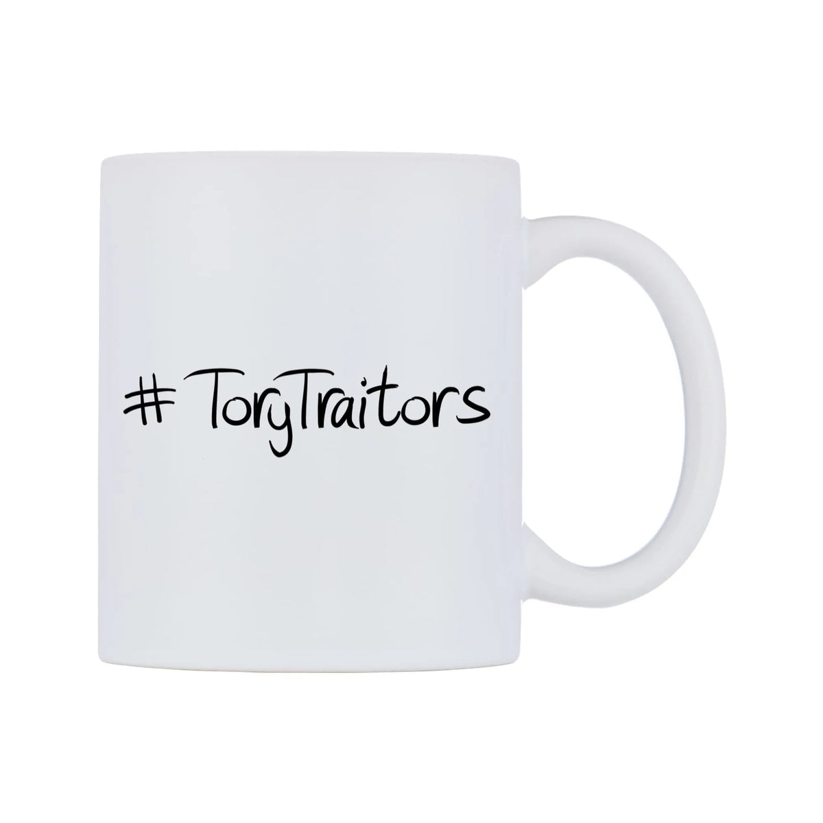 ToryTraitors Mug — mug, left side, on a white background