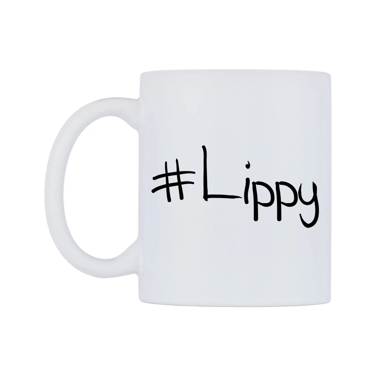 Lippy Mug — mug, right side, on a white background