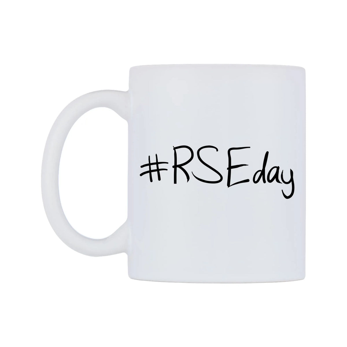 RSEday Mug — mug, right side, on a white background