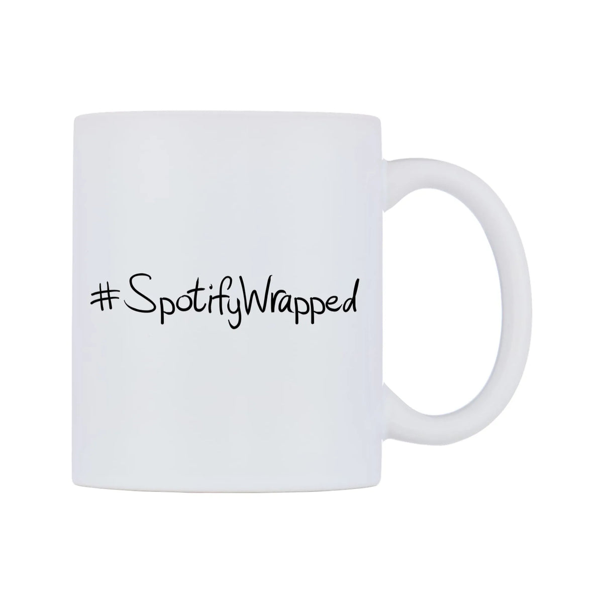 SpotifyWrapped Mug — mug, left side, on a white background
