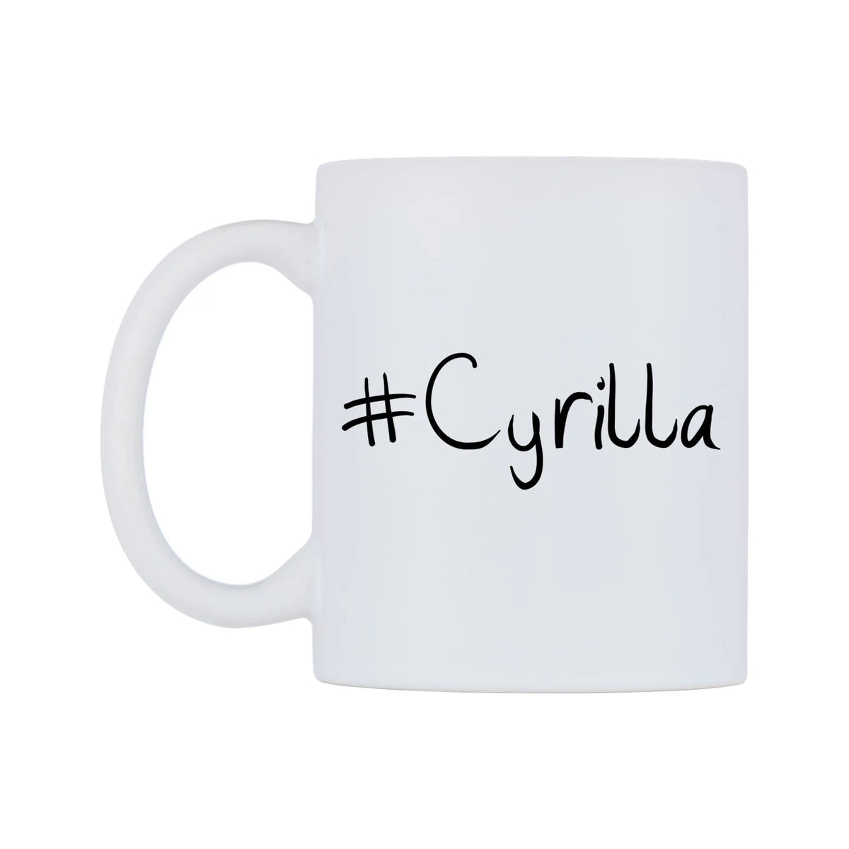 Cyrilla Mug — mug, right side, on a white background