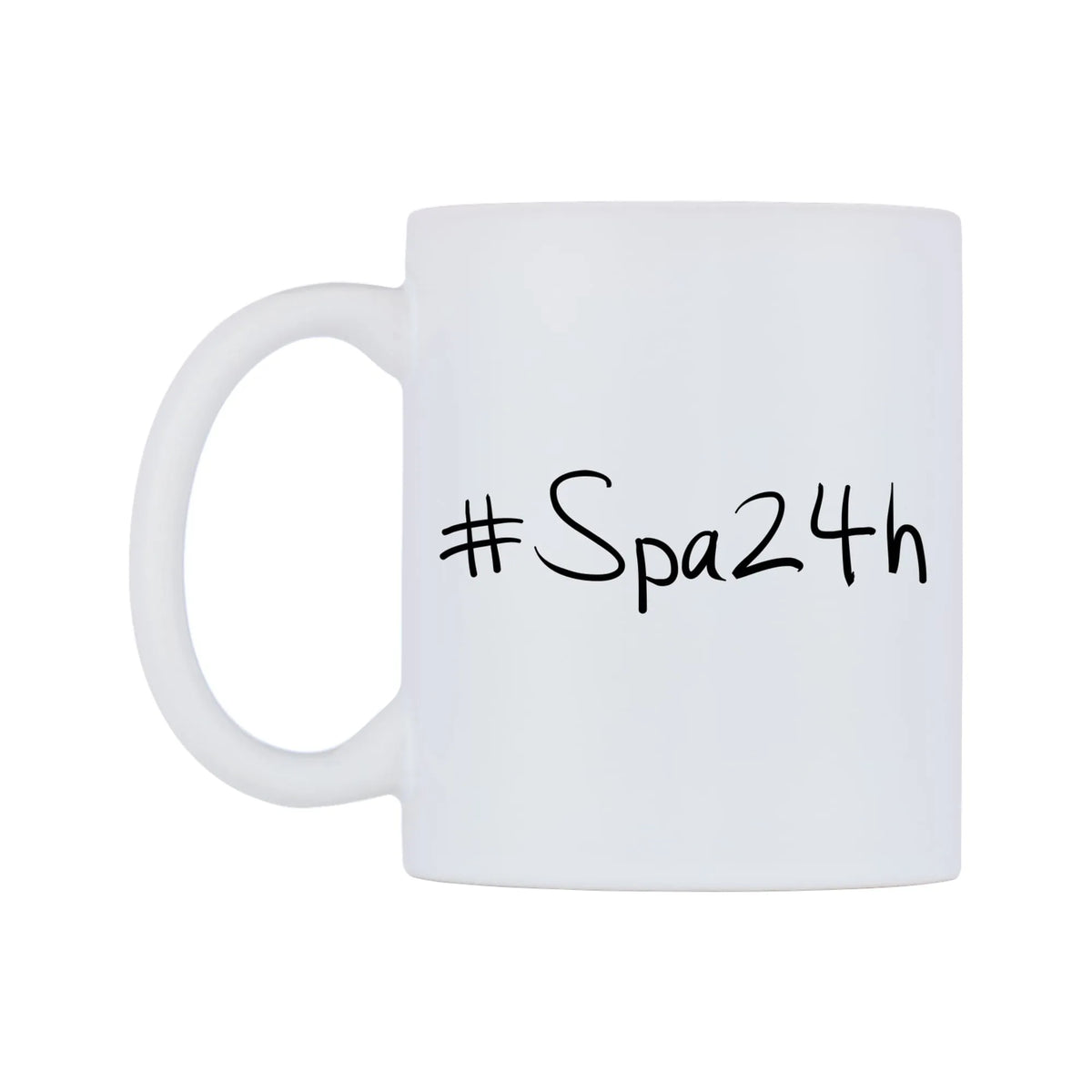Spa24h Mug — mug, right side, on a white background