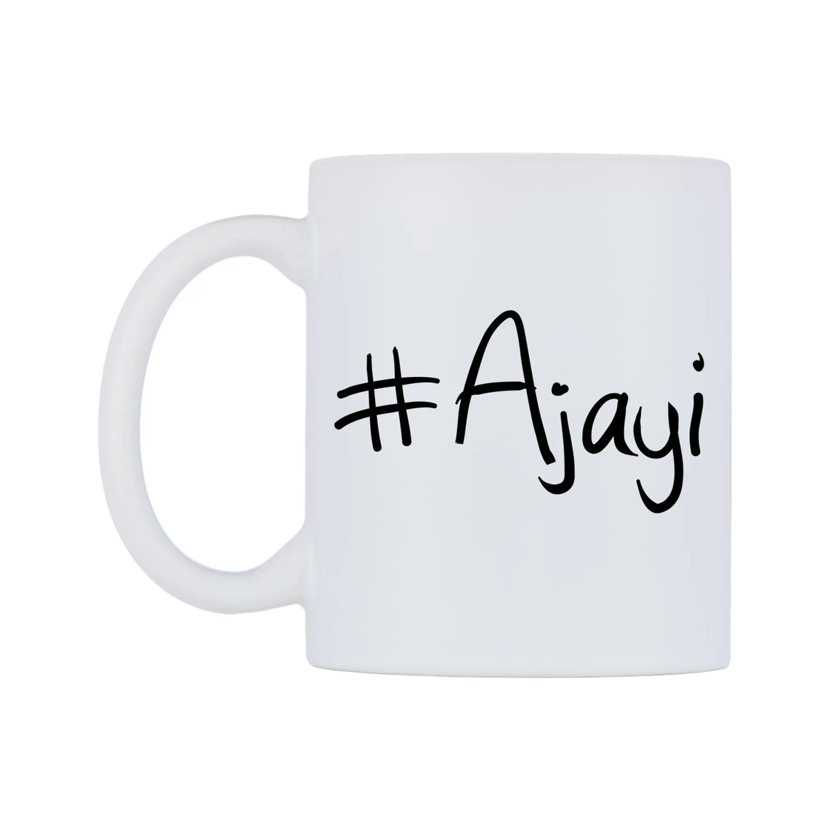 Ajayi Mug — mug, right side, on a white background