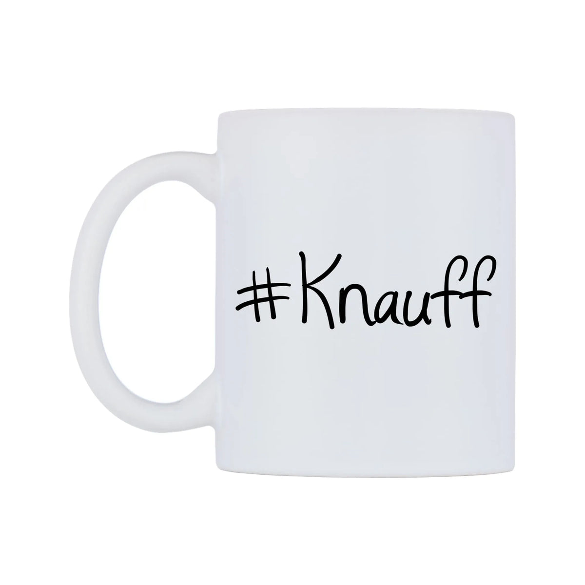 Knauff Mug — mug, right side, on a white background
