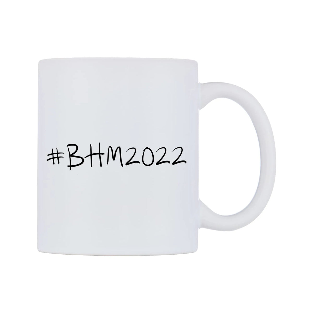 BHM2022 Mug — mug, left side, on a white background
