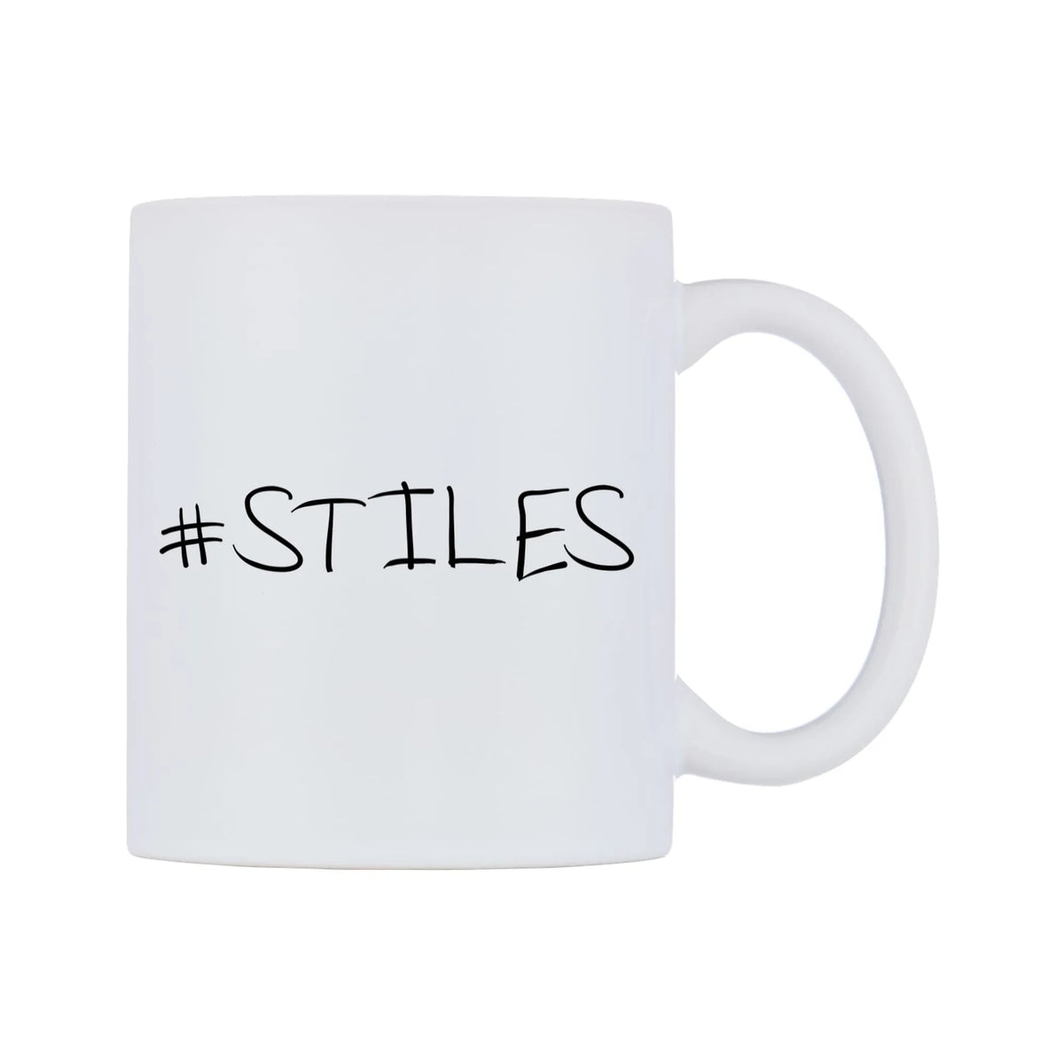 STILES Mug — mug, left side, on a white background
