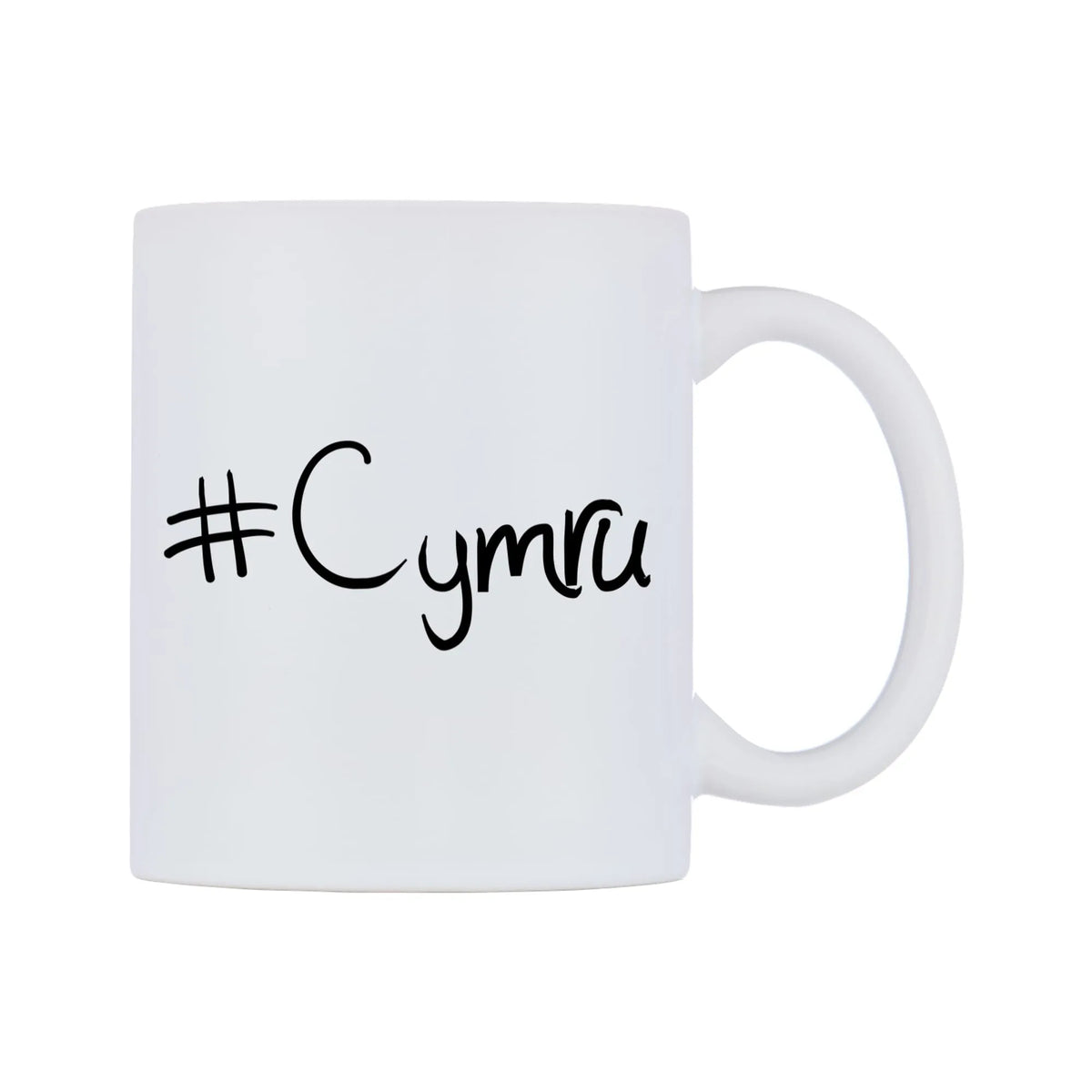 Cymru Mug — mug, left side, on a white background