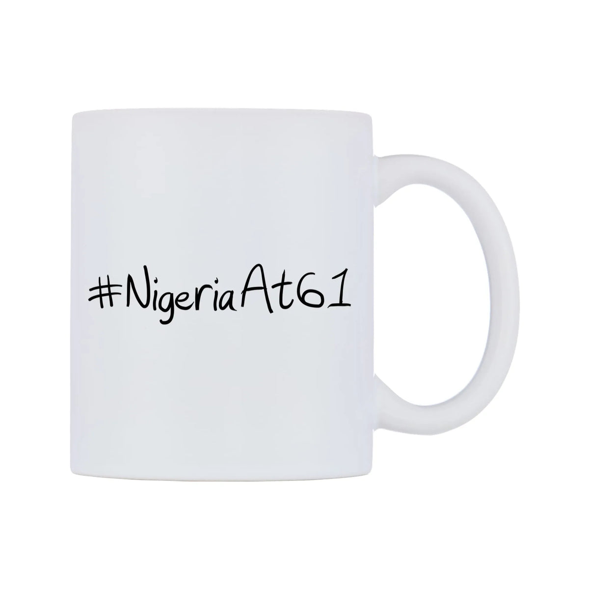 NigeriaAt61 Mug — mug, left side, on a white background