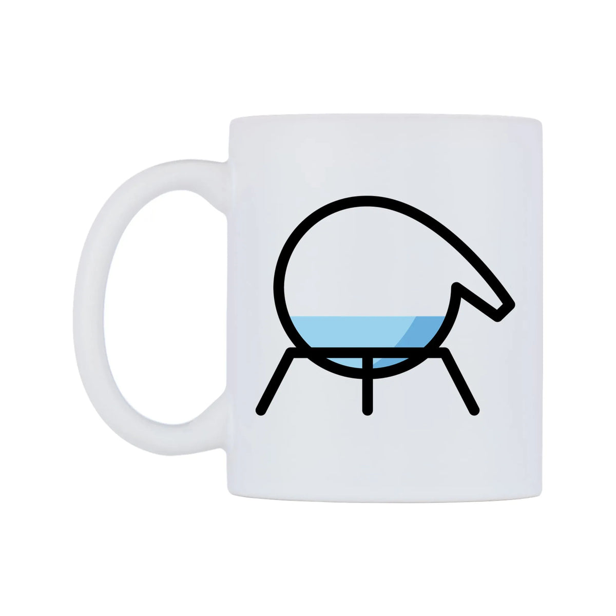 Alembic Emoji Mug — mug, right side, on a white background