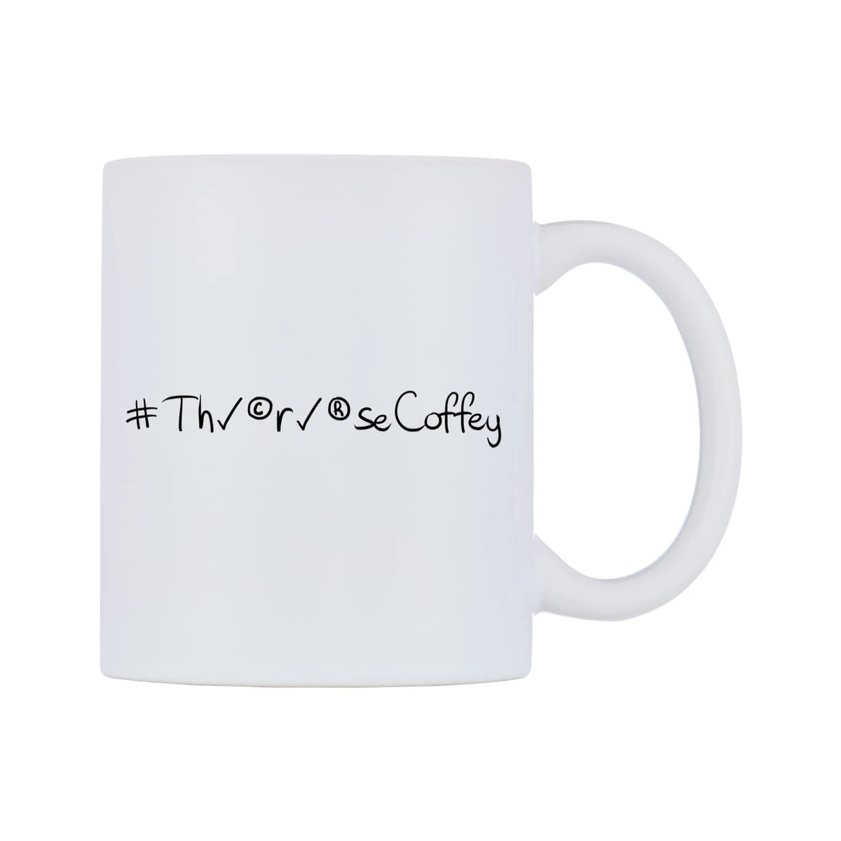 ThérèseCoffey Mug — mug, left side, on a white background