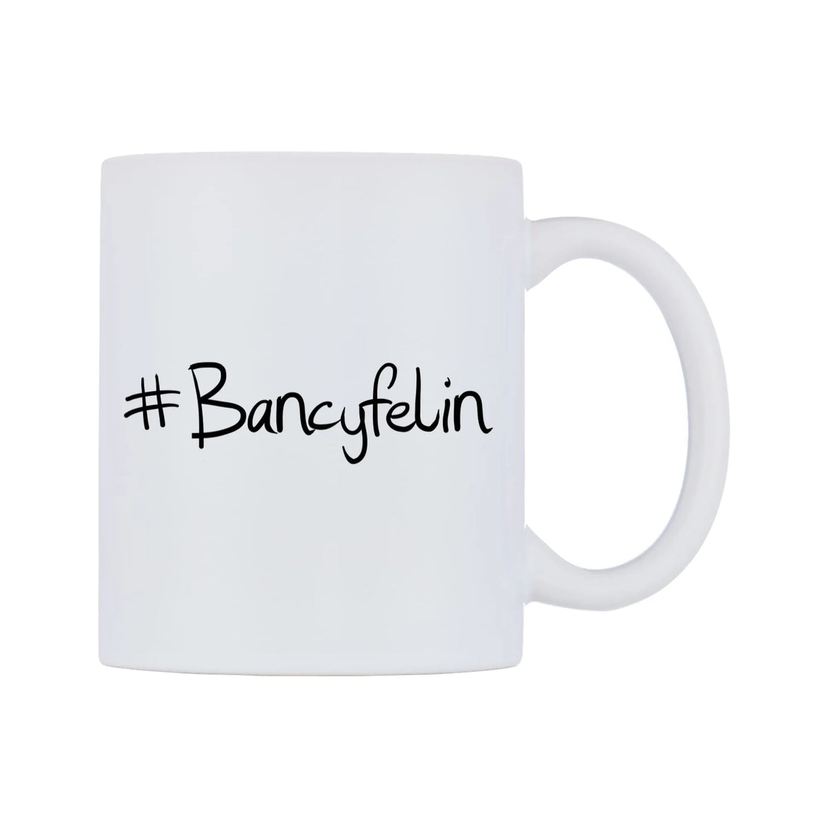 Bancyfelin Mug — mug, left side, on a white background