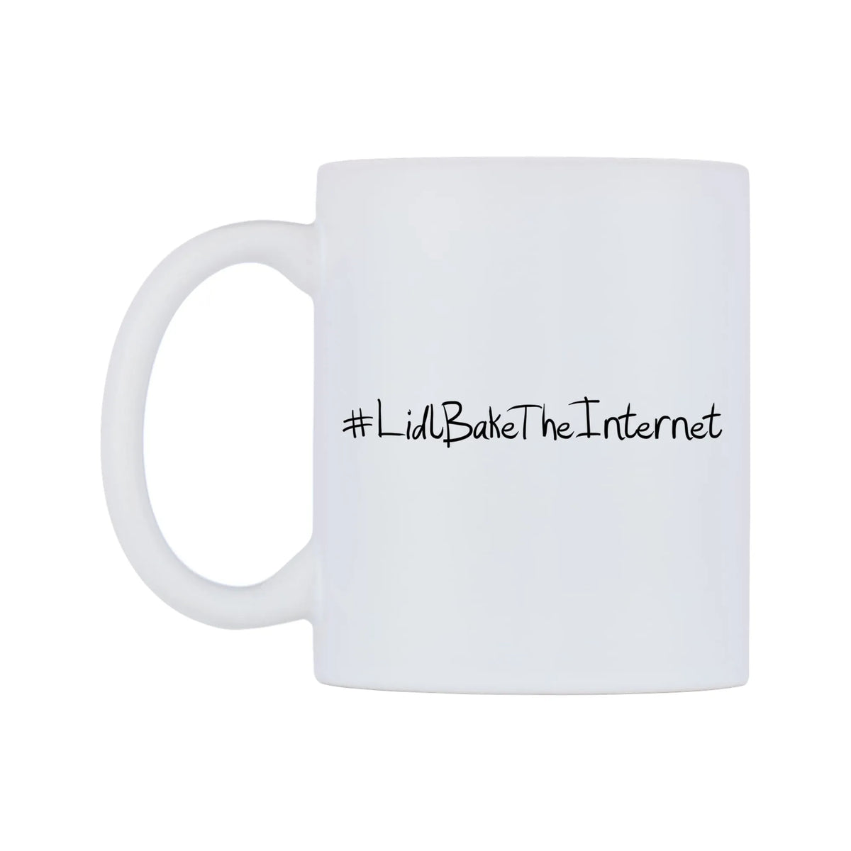 LidlBakeTheInternet Mug — mug, right side, on a white background