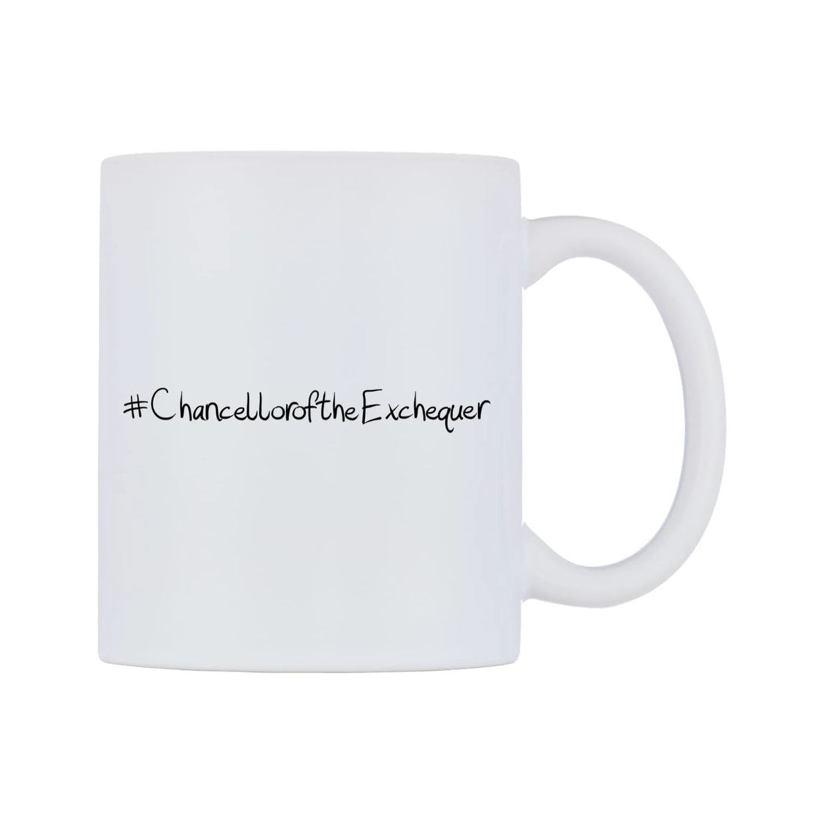 ChancelloroftheExchequer Mug — mug, left side, on a white background
