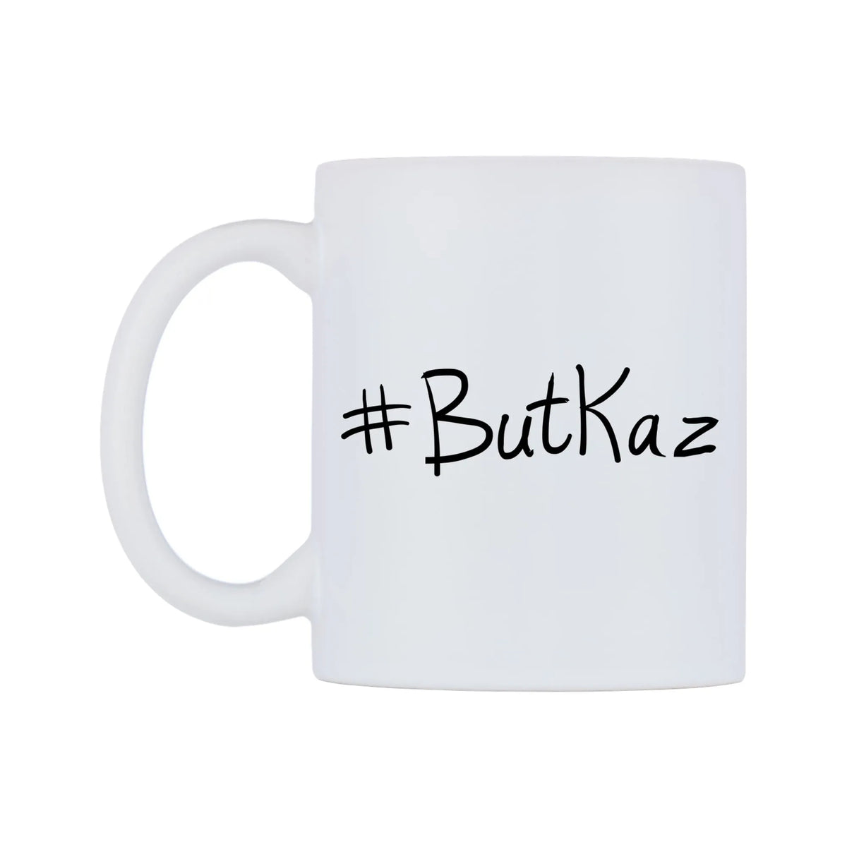 ButKaz Mug — mug, right side, on a white background