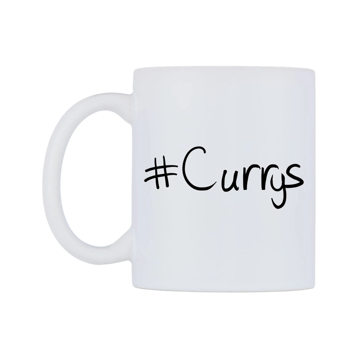 Currys Mug — mug, right side, on a white background