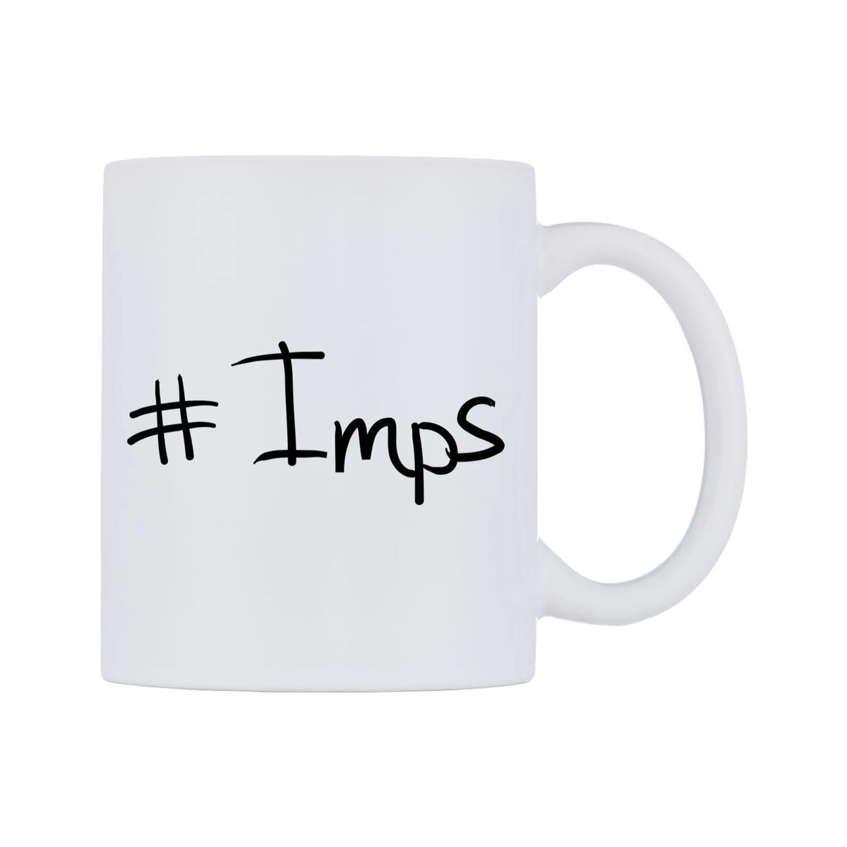 Imps Mug — mug, left side, on a white background