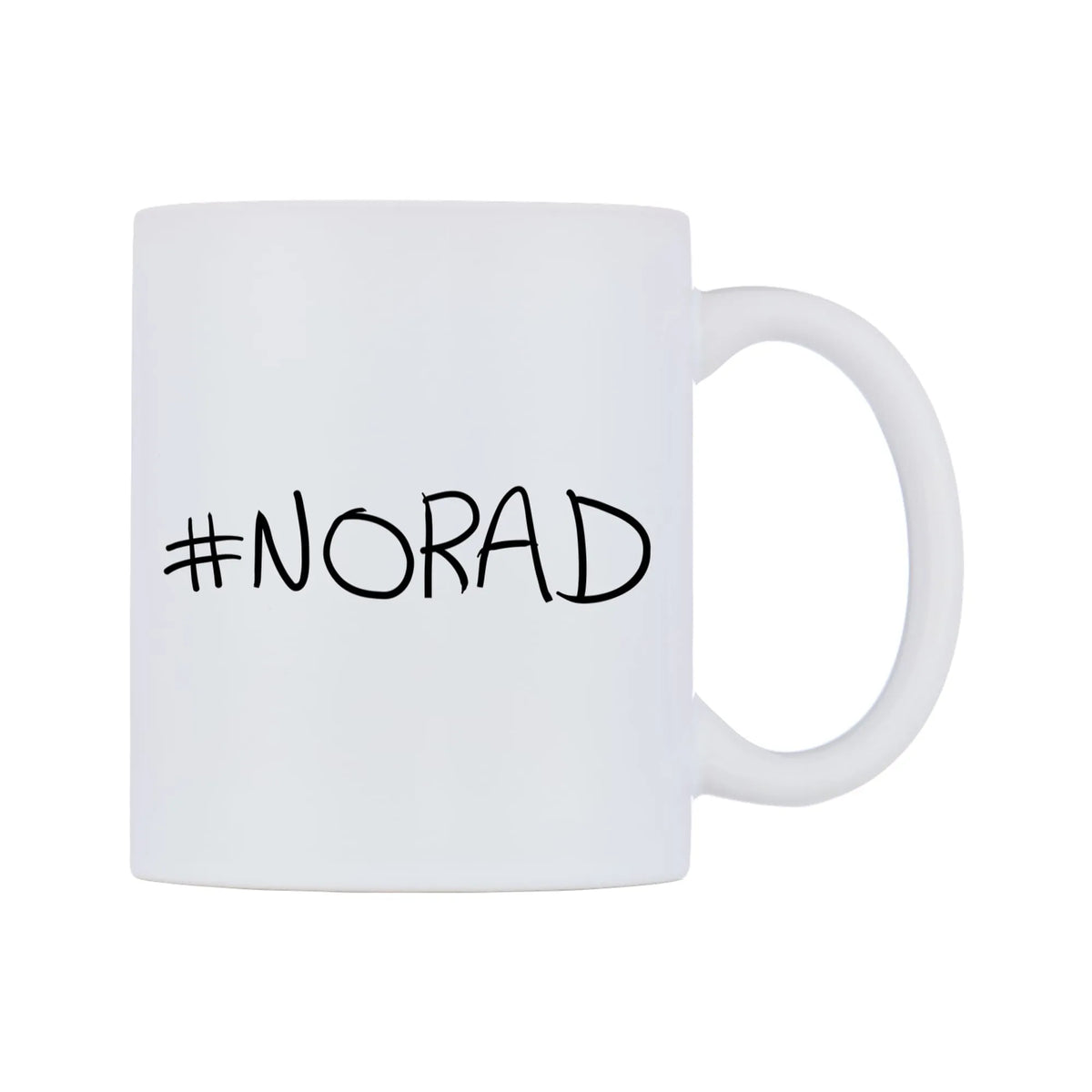 NORAD Mug — mug, left side, on a white background