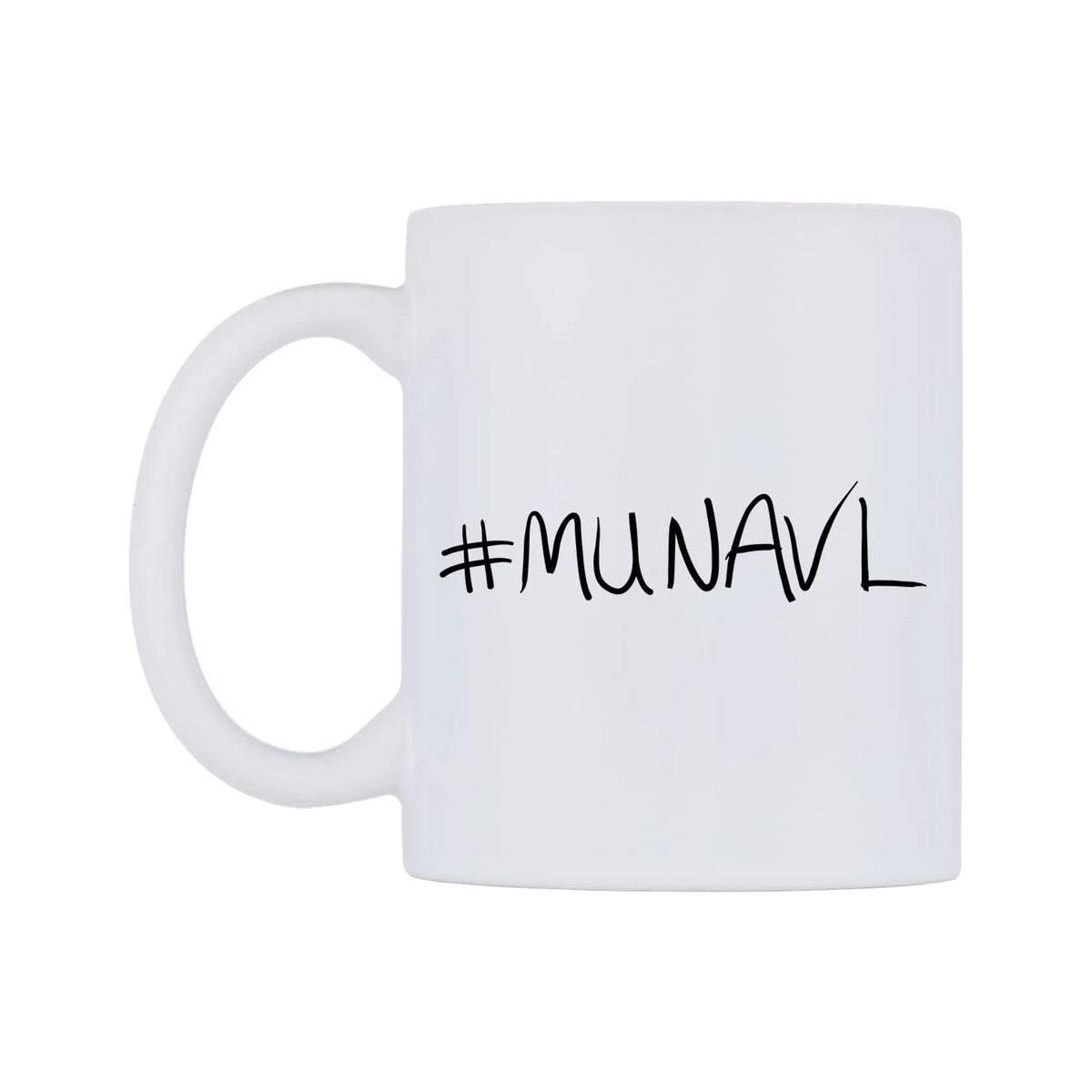 MUNAVL Mug — mug, right side, on a white background