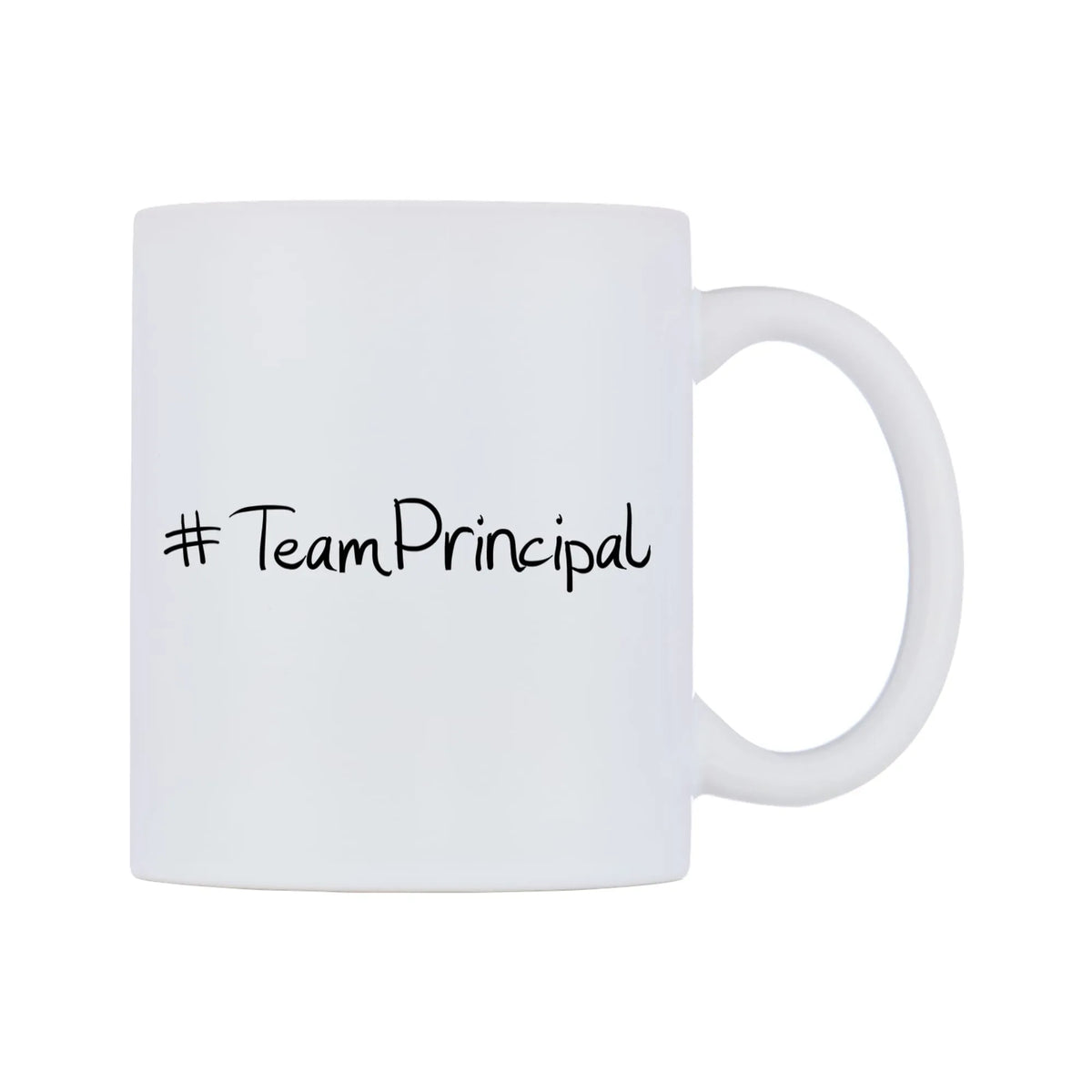 TeamPrincipal Mug — mug, left side, on a white background