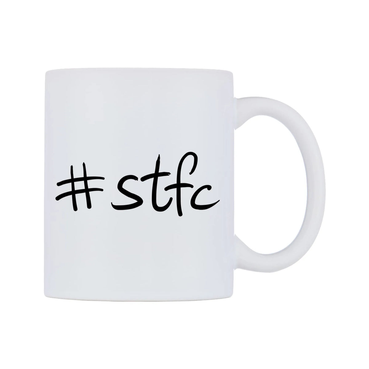 stfc Mug — mug, left side, on a white background