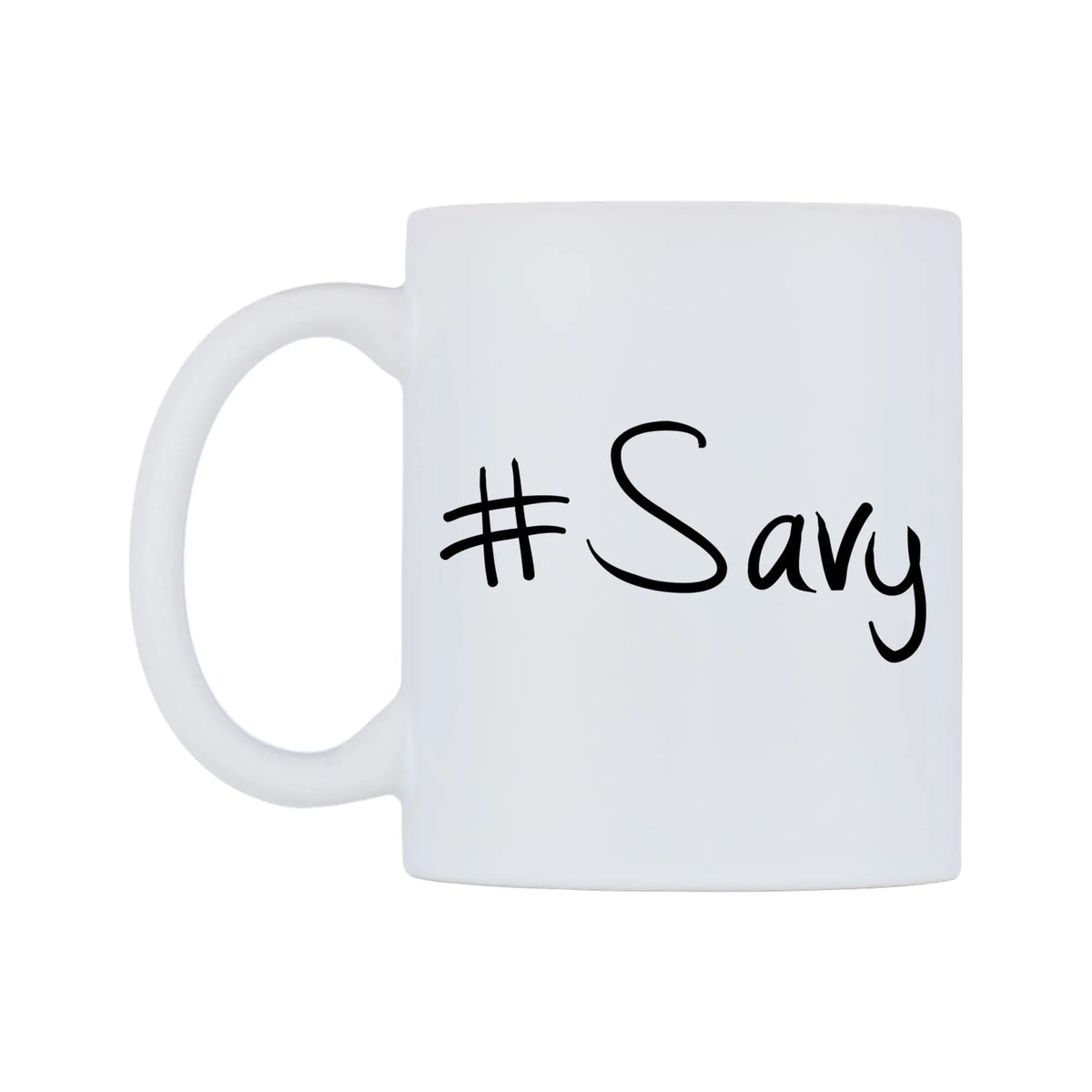Savy Mug — mug, right side, on a white background