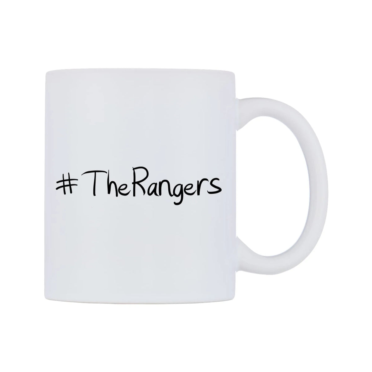 TheRangers Mug — mug, left side, on a white background