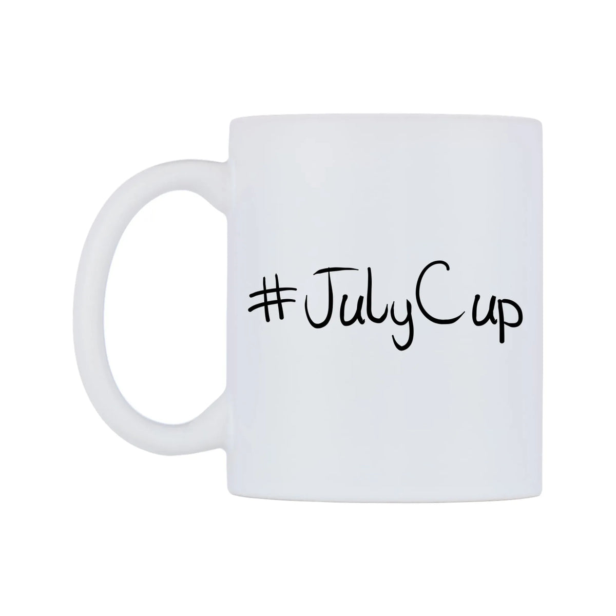 JulyCup Mug — mug, right side, on a white background