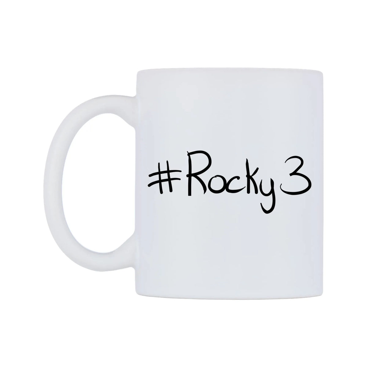 Rocky3 Mug — mug, right side, on a white background