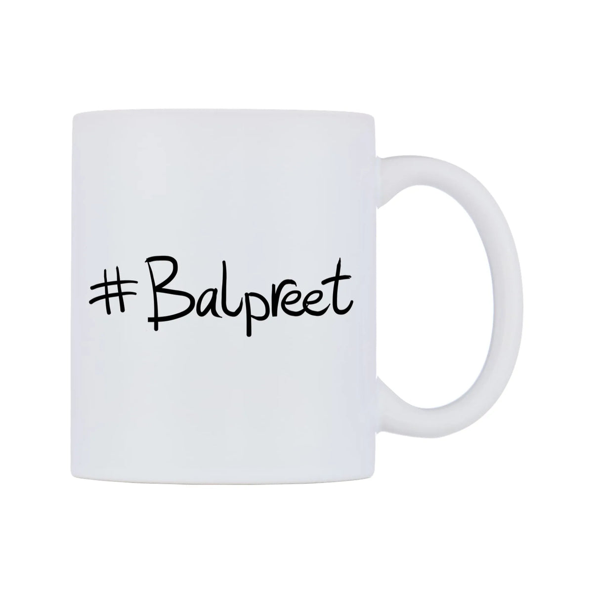 Balpreet Mug — mug, left side, on a white background