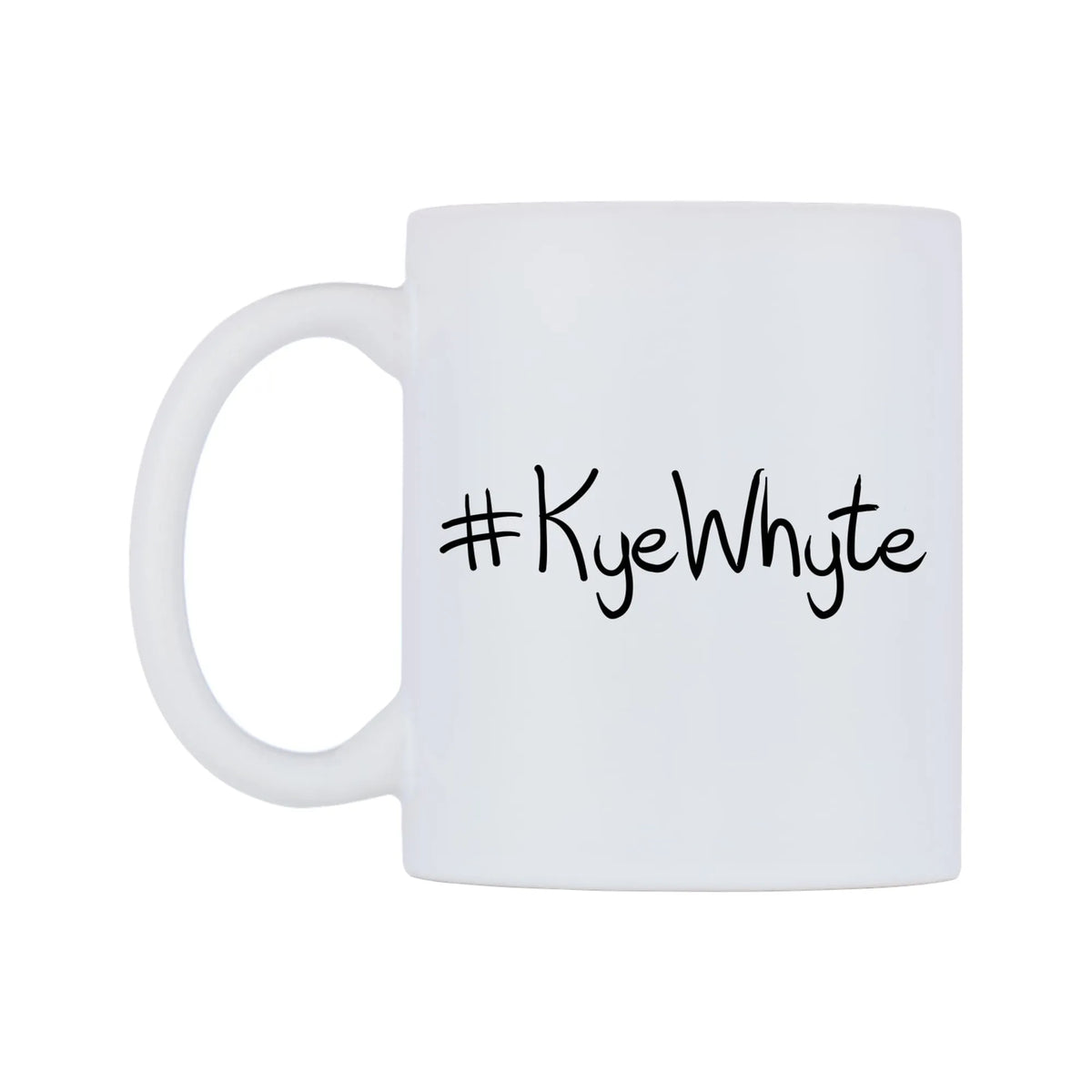KyeWhyte Mug — mug, right side, on a white background