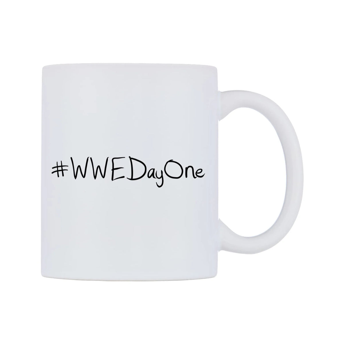 WWEDayOne Mug — mug, left side, on a white background